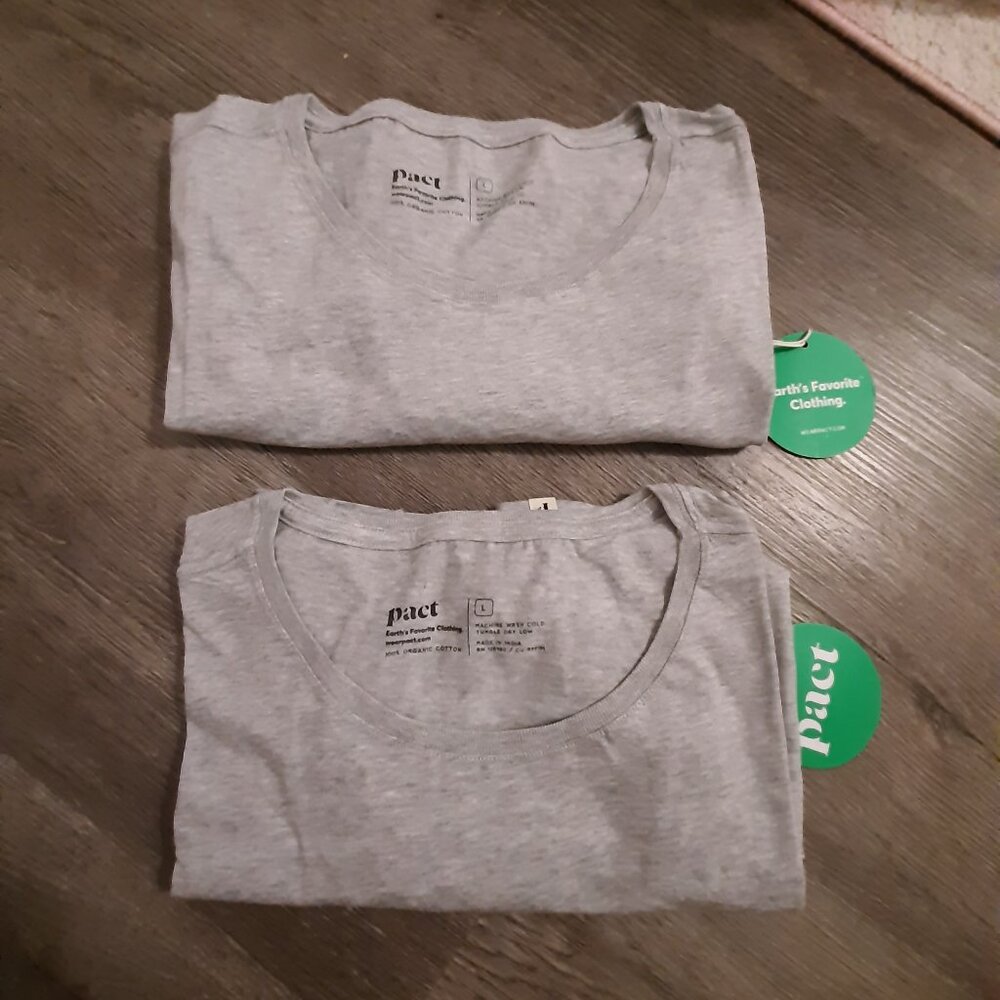 Pact womens tees NWT